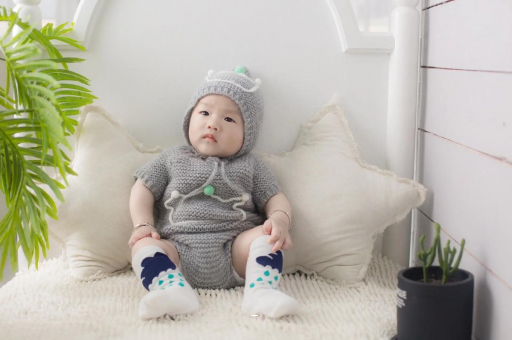 明港七个月宝宝脚长